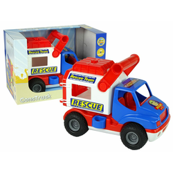Dječji kamion Rescue bijelo - plavi