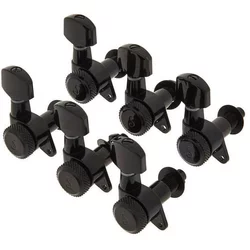 Schaller M6 135 Locking 6L Black Chrome