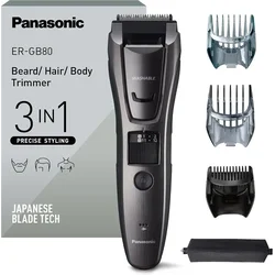 Panasonic Panasonic ER-GB80 Bart-, lasni & telesni trimer - vodoodporen, 39 dolžin