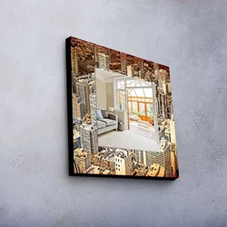 Wallity Ogledalo MA-046, 50x50cm