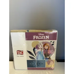 Tac Set posteljine sa prekrivačem za devojčice Frozen Forest, 100x150cm, Teget-žuti