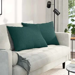 Jastučići za sofu 2 pcs Tamnozelena 70 x 50 cm tkanina
