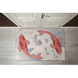 tulup.si Predpražnik Karp ribe 60x40 cm