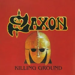 Saxon - Killing Ground (Reissue) (Limited Edition) (Red & Silver Marble Coloured) (180 g) (LP)