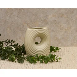 Dekordom vaza buco wjm3280 17cm - beige - n43 ( 024351 )