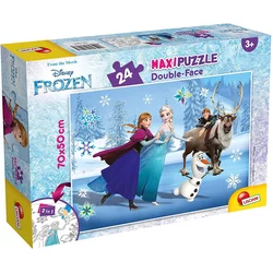 LISCIANI Puzzle Maxi Frozen 2u1 složi I oboji -24 dela