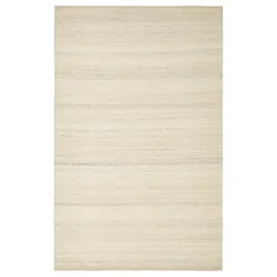 TIDTABELL Preproga, plosko tkana, bež, 200x300 cm