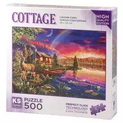 Cottage slagalica kuća na jezeru 500 delova ( 882510 )