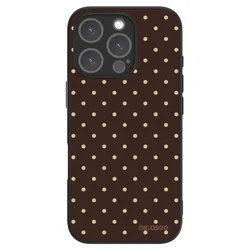 ULTIMATE CASE za Apple iPhone 16 Pro - Vanilla Dots & Chocolate