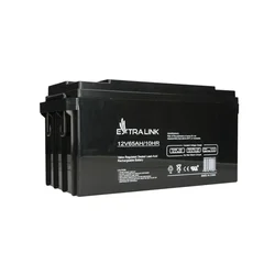 Exte Extralink AGM akumulator 12V 65Ah, brez vzdrževanja, črn