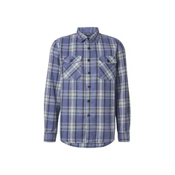 INDICODE JEANS Srajca Stanlei mornarska/svetlo modra/volneno bela