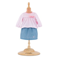 Oblačila set Top & Skirt Bébé Corolle za 30 cm dojenčka od 18 mes