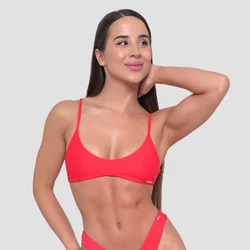 GymBeam Women‘s Bikini Top HAWAII Red