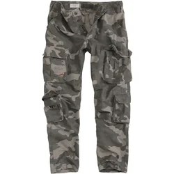 SURPLUS AIRBORNE SLIM PANTALONE BLKCAMO