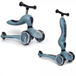 Scoot Ride Trotinet 2u1 za decu Highwaykick 1 Steel