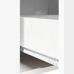 vidaXL vidaXL Posteljne mize 2 pcs Bela 40 x 30 x 60 cm Inženirski les, (5000247346)