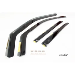 Heko Bočni vetrobrani Team za MAZDA 323 1998-2003 Hatchback, Prednji i zadnji
