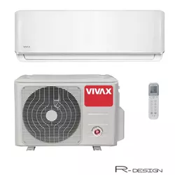 Vivax ACP-18CH50AERI klima uređaj 5,57KW PREPORUKA ZA GRIJANJE   Vivax R design serija 5,57kW, ACP-18CH50AERI - VIVAX - 5,5 kW