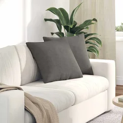 Jastučići za sofu 2 pcs Svijetlo siva 50 x 50 cm