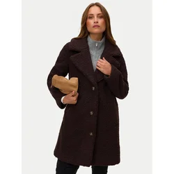 Vero Moda Umetni kožuh Kylie Teddy 10289938 Rjava Regular Fit