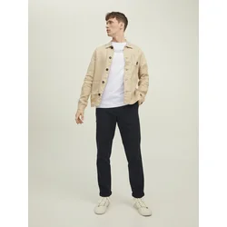 JACK & JONES Majica JPRBLUArchie  črna / bela