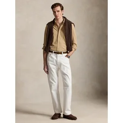 Polo Ralph Lauren Srajca 710654408503 Temno bež Regular Fit