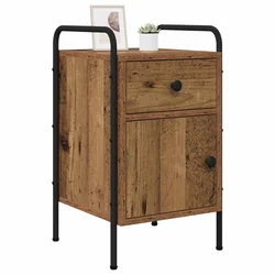 Noćni ormar Staro drvo 35 x 36,5 x 61 cm Konstruirano drvo