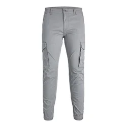 JACK & JONES Kargo hlače Paul Flake siva