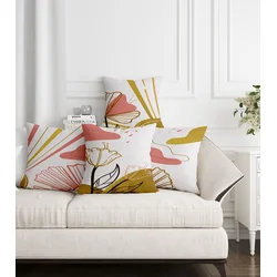 Aberto Design Set dekorativnih jastučnica ASR-plw4-8, 43 x 43 cm, 4 komada, Višebojne