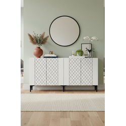 HANAH HOME Konzola Resso 150 White