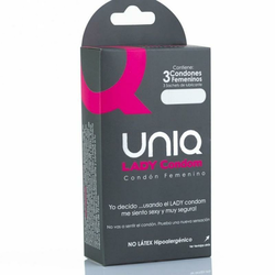 UNIQ Lady ženski kondomi 3 pack