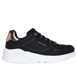 Skechers Patike za devojčice Uno Lite-Metallic Mode, 310384L-BLK, Crne