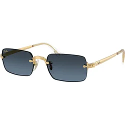 Ray-Ban Sunčane naočare by A$AP ROCKY 0RB3928 001/S2, Četvrtaste, Zlatna boja