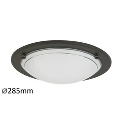 RABALUX Plafonjera ufo crna