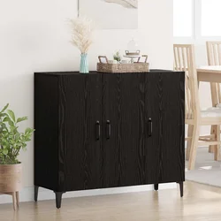 Kreveta Crni hrast 34 x 90 x 80 cm Konstruirano drvo