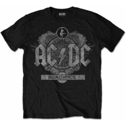 AC/DC Unisex majica Black Ice L