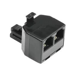 Hama adapter modularni muški 6p4c na 2x ženski 6p4c ( 44856 )