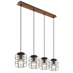 Globo 54037-4H - Luster na sajli WILLA 4xE27/40W/230V