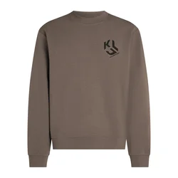 KARL LAGERFELD JEANS Majica temno siva / črna