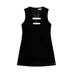 TOMMY HILFIGER Obleka črna