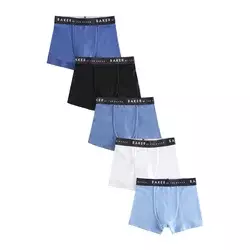 Baker by Ted Baker Spodnjice kraljevo modra/moder denim/svetlo modra/črna/bela