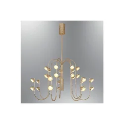 Opviq luster Aster 2843-20A-03, LED 50 W, žuti