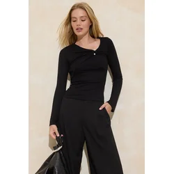 Trendyol Milla Ženska bluza, Crna