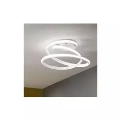 Ondaluce - LED prigušiva plafonska svetiljka VUELTA LED/37W/230V prečnik 55 cm bela