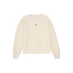Calvin Klein Jeans Pulover bež