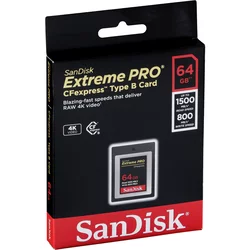 SanDisk 64GB Extreme Pro (SDCFE-064G-GN4NN) memorijska kartica SDXC CFexpress