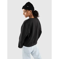 Rip Curl Slow Down Relaxed Crew Sweater washed black