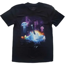 Prince Lotus Flower (Back Print) Black L Majica