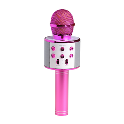 Denver KMS-20P Karaoke mikrofon, Bluetooth, Roze