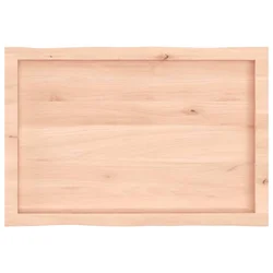 Stolna ploča 80 x 50 x (2 - 6) cm od hrastovine sa živim rubom